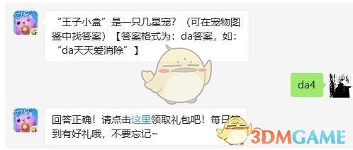 “王子小盒”是一只几星宠