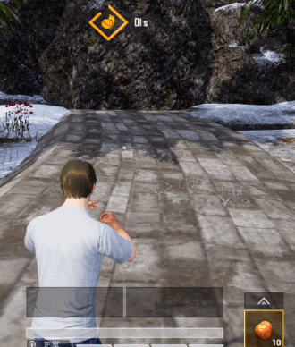 《和平精英》雪地山洞开启方法