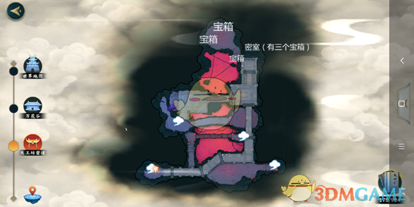 《剑网3:指尖江湖》万花谷天工坊密道宝箱一览
