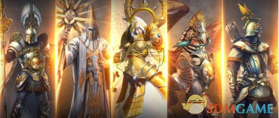 《魔法门之英雄无敌：王朝》圣堂兵种集结展示