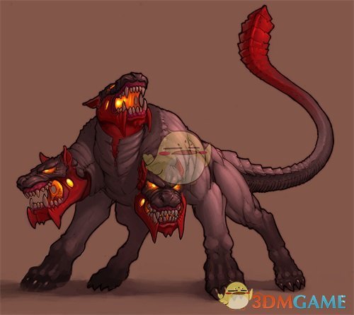 《魔法门之英雄无敌：王朝》地狱犬形象介绍