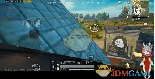 《和平精英》P城楼房透视BUG