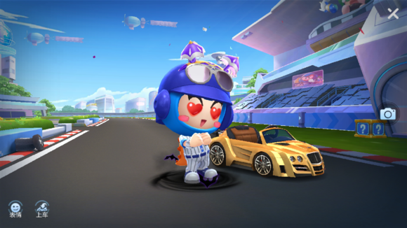 《跑跑卡丁车手游》自拍技巧