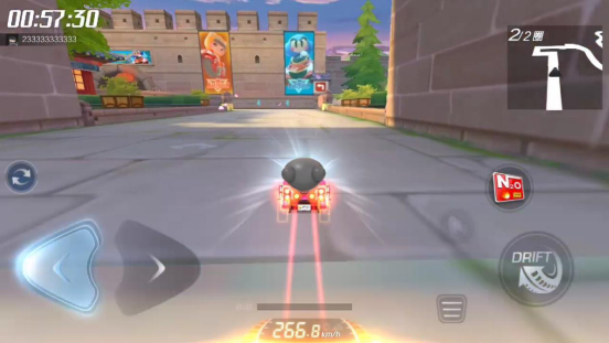 《跑跑卡丁车手游》L2地图万里长城详解