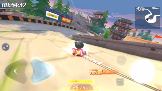 《跑跑卡丁车手游》L2地图万里长城详解