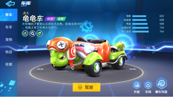 《跑跑卡丁车手游》乌龟车强化攻略