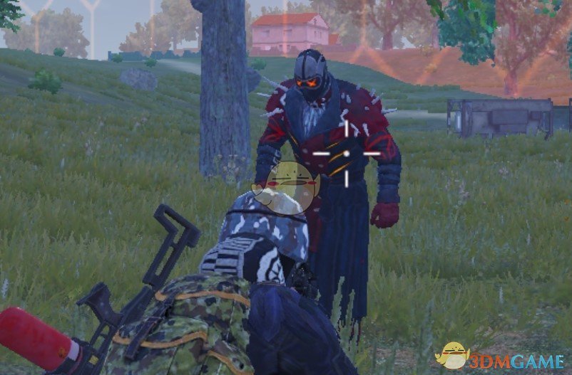 《和平精英》暗夜危机无伤打领主技巧