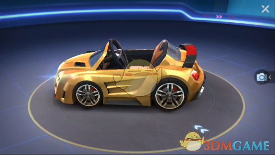 《跑跑卡丁车手游》黄金敞篷车详解