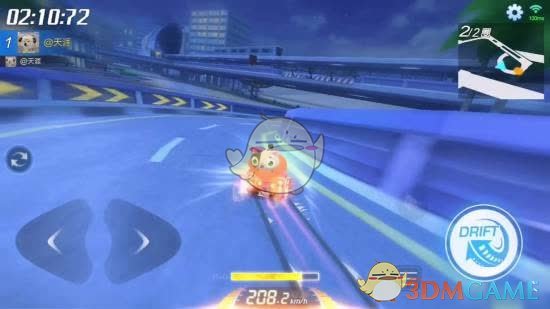 《跑跑卡丁车手游》L3赛道迪拜富人区跑法