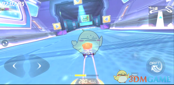 《跑跑卡丁车手游》L1赛道太空蜿蜒跑道跑法技巧