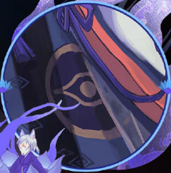 《阴阳师》玉藻前皮肤青莲蜕梦欣赏 