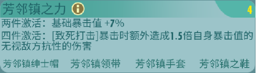 《辐射：避难所Online》配件推荐之芳邻镇之力