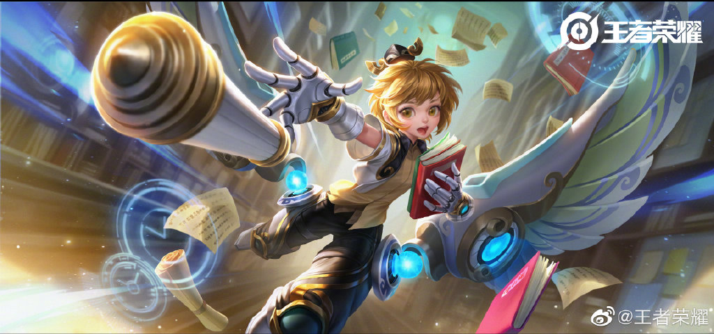 《王者荣耀》孙膑·改游戏新特效展示