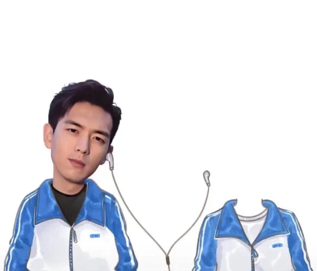 抖音李现情侣P图素材分享