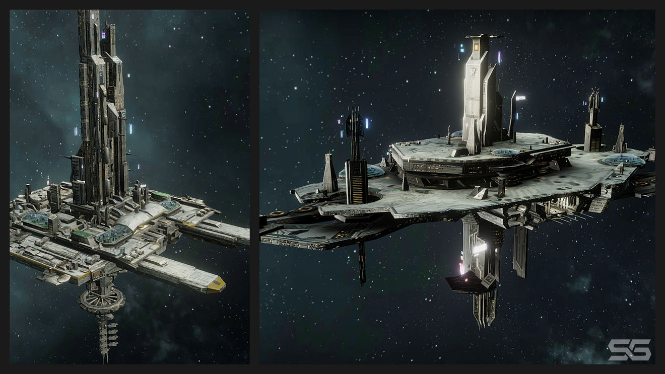《第二银河》空间站设计理念