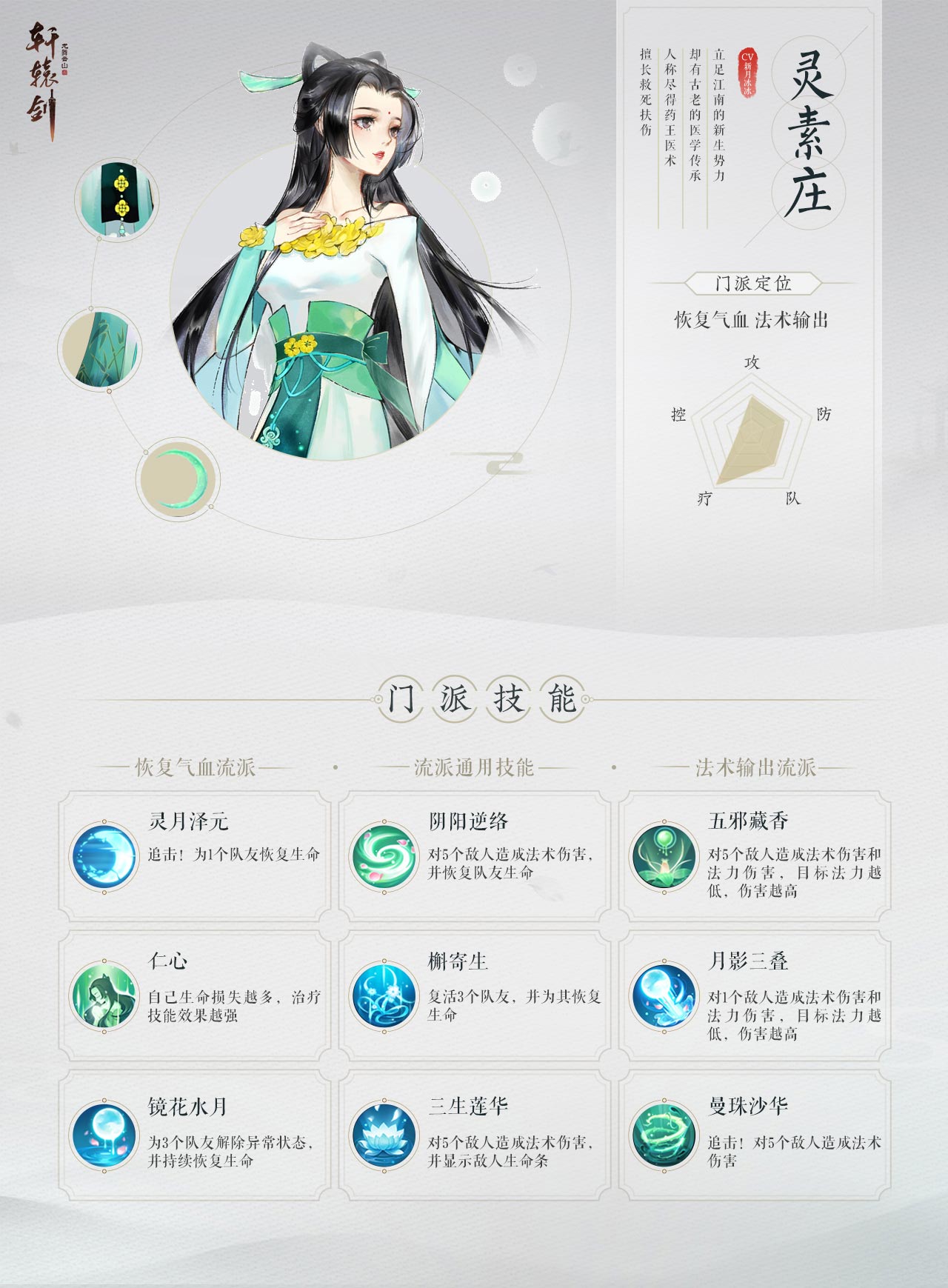 攻防援护，各有所长!《轩辕剑龙舞云山》门派选择指南