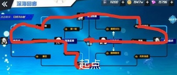 《苍蓝誓约》深海回廊活动攻略