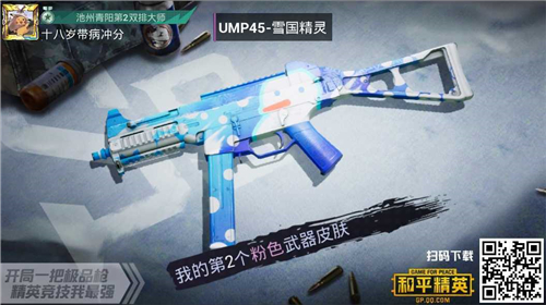 《和平精英》UMP45雪国精灵满级价格介绍