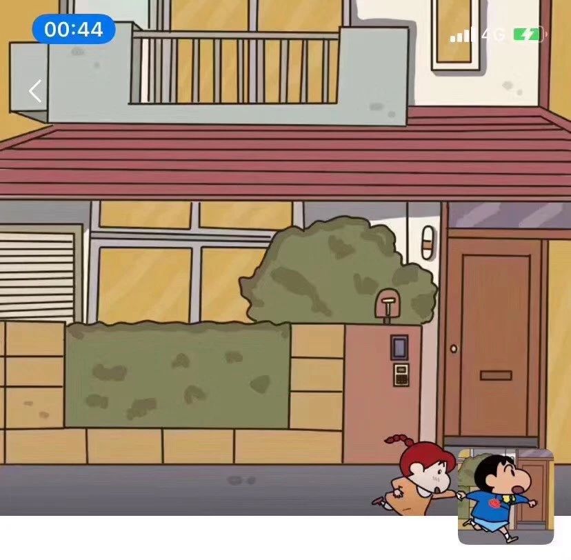 微信朋友圈超火蜡笔小新情侣背景头像套图