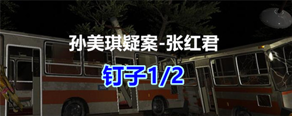 《孙美琪疑案-张红君》五级线索——钉子1/2