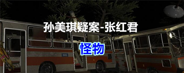 《孙美琪疑案-张红君》五级线索——怪物