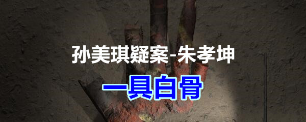 《孙美琪疑案-朱孝坤》五级线索——一具白骨