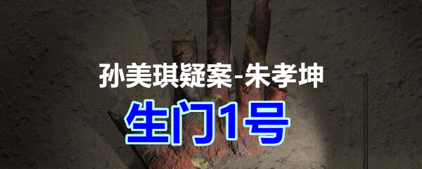 《孙美琪疑案-朱孝坤》五级线索——生门1号