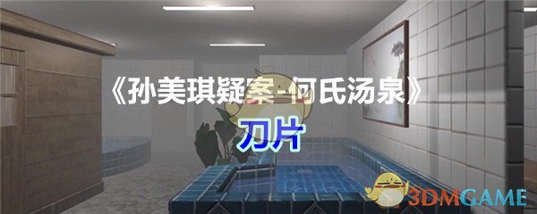 《孙美琪疑案-何氏汤泉》五级线索——刀片