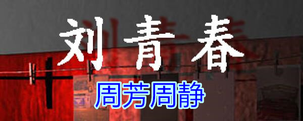 《孙美琪疑案-刘青春》五级线索——周芳周静