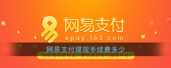 《网易支付》提现收费标准介绍