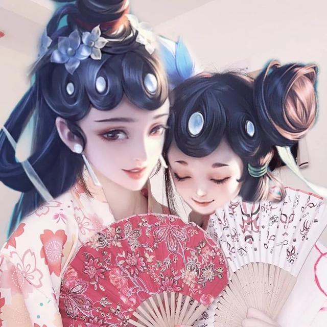王者荣耀真人换头闺蜜头像分享