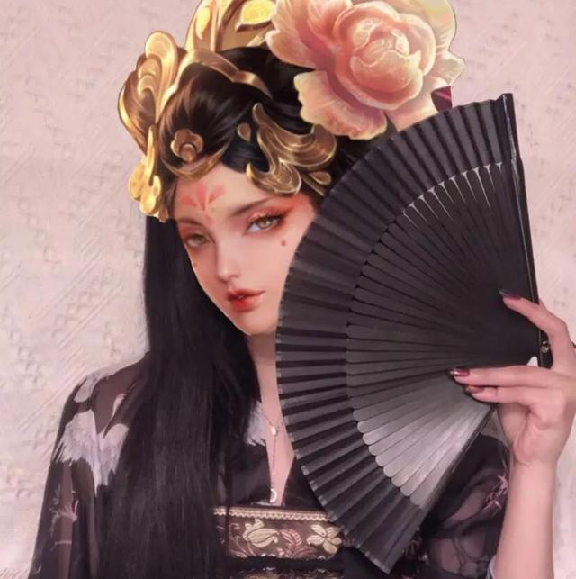 王者荣耀真人换头闺蜜头像分享