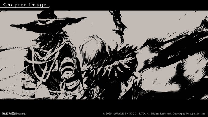 《尼尔》手游《NieR Re[in]carnation》章节概念新图