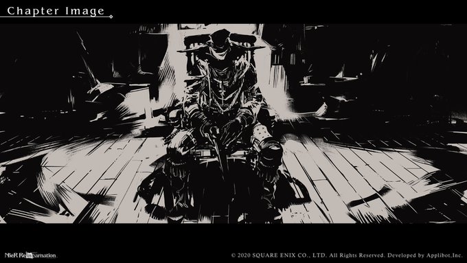 《尼尔》手游《NieR Re[in]carnation》章节概念新图