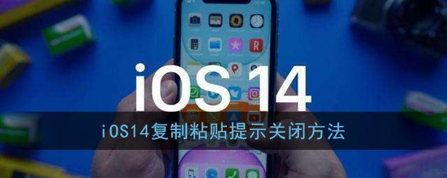 iOS14复制粘贴提示关闭方法