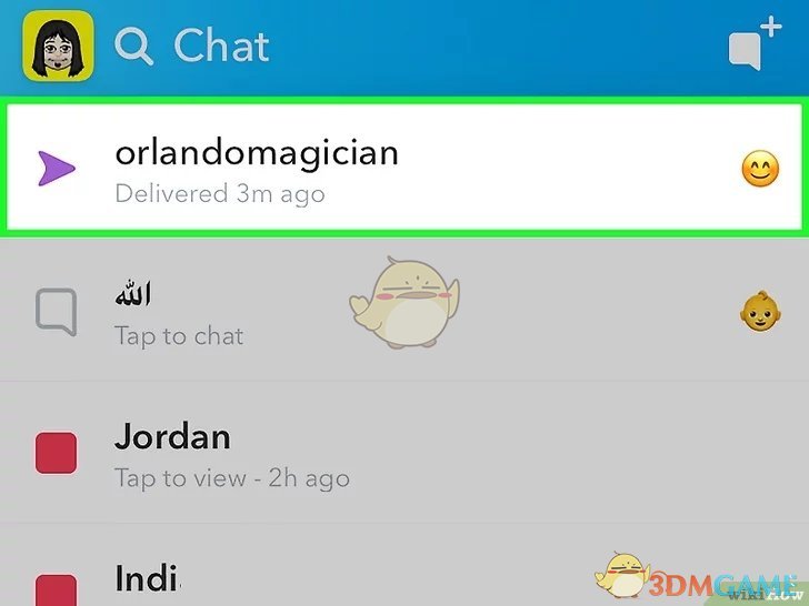 《Snapchat》查看用户在线状态教程