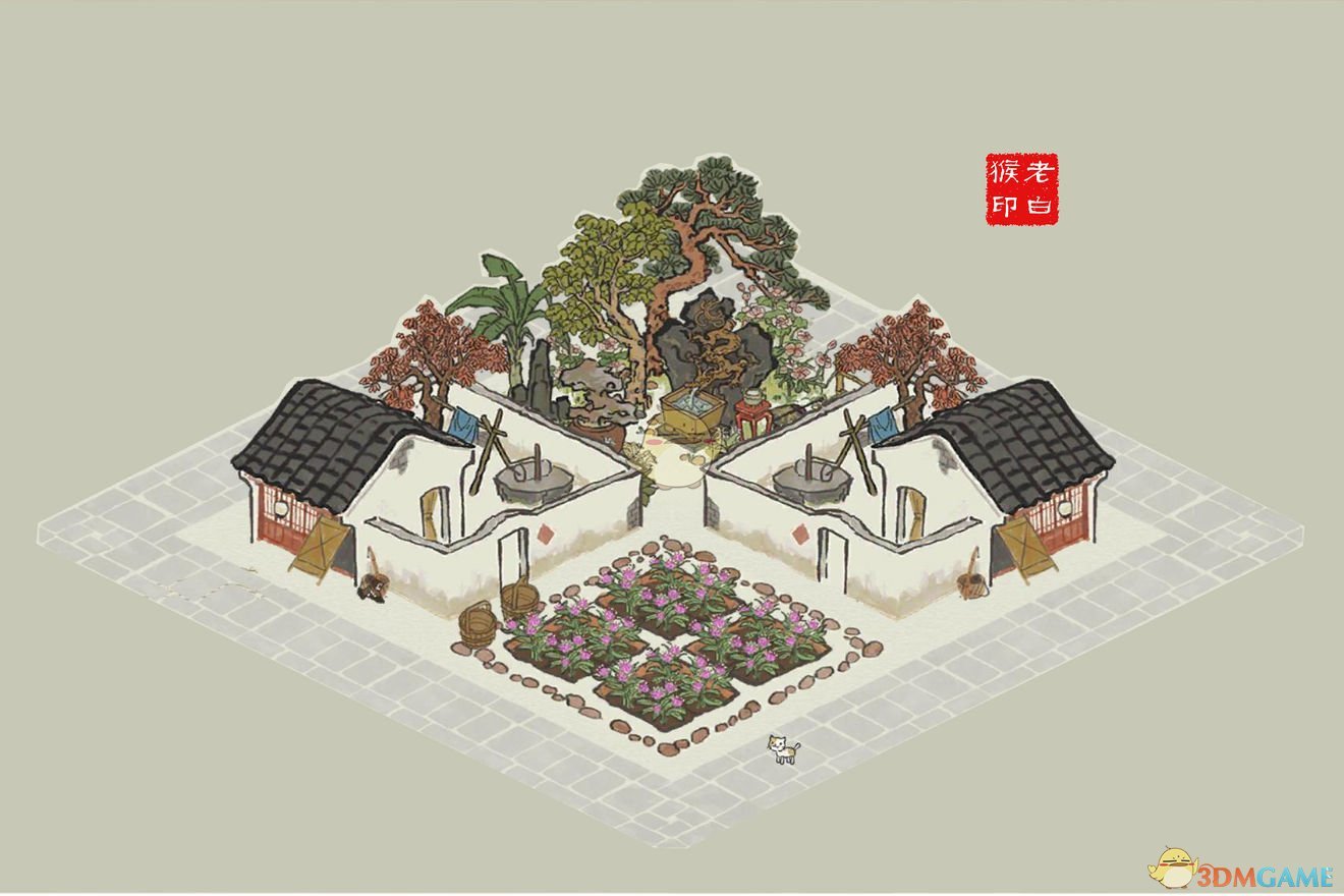 《江南百景图》杭州后花园布局分享介绍