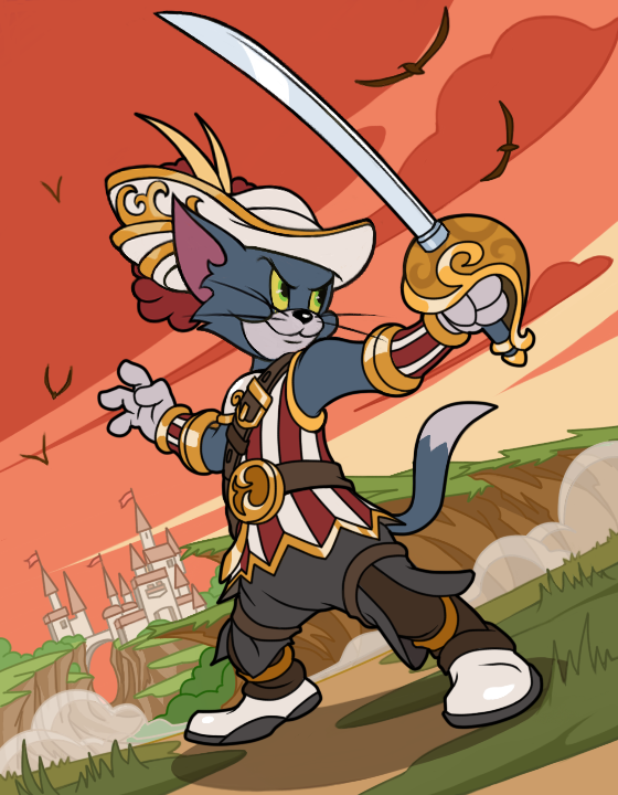 剑道试炼 《猫和老鼠》剑客汤姆·荣誉骑士初登场