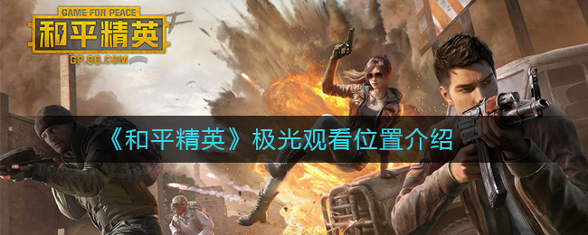 《和平精英》极光观看位置介绍