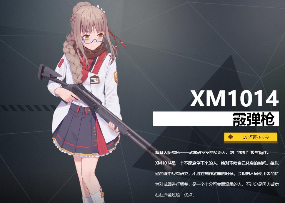 《银翼计划》霰弹枪XM1014角色介绍