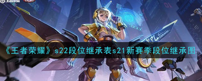 《王者荣耀》s22段位继承表s21新赛季段位继承图