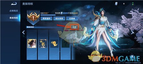 《王者荣耀》贵族V10共享皮肤方法介绍