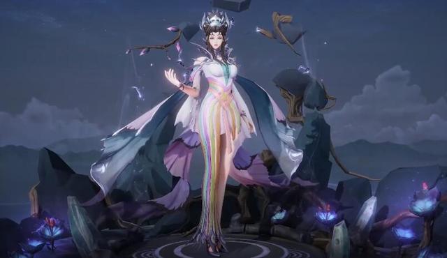 《王者荣耀》芈月白晶晶皮肤特效一览