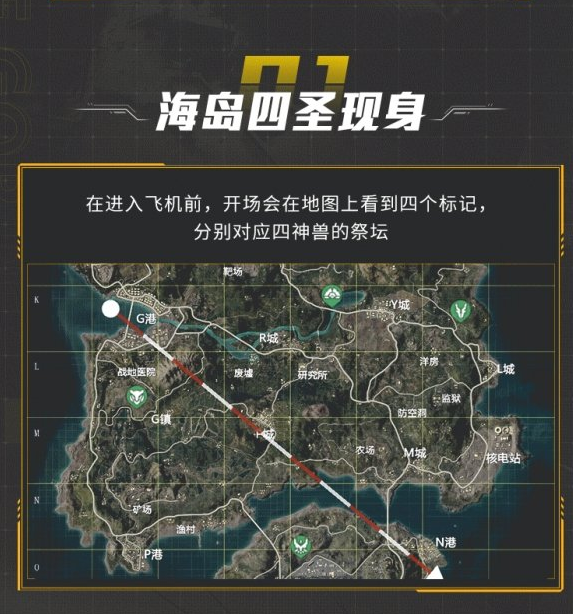 《和平精英》四圣降临模式玩法攻略