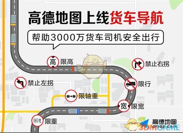 《高德地图》货车导航功能使用方法介绍