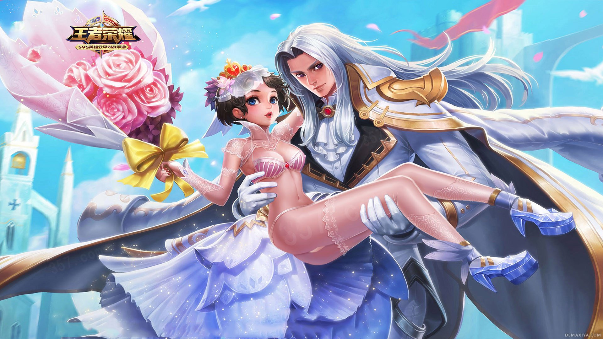 《王者荣耀》女英雄去衣图无码高清福利图大全