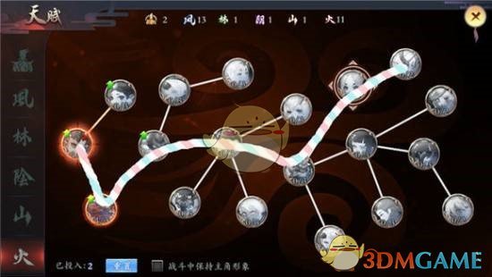 《长安幻世绘》天赋有什么用
