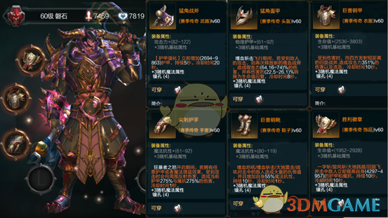 《拉结尔》赛季套装攻略