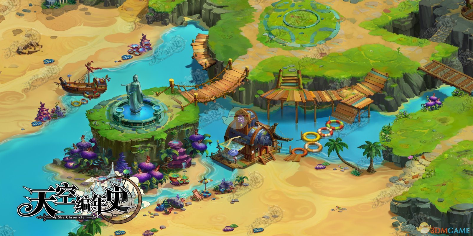 《天空编年史》游戏地图一览