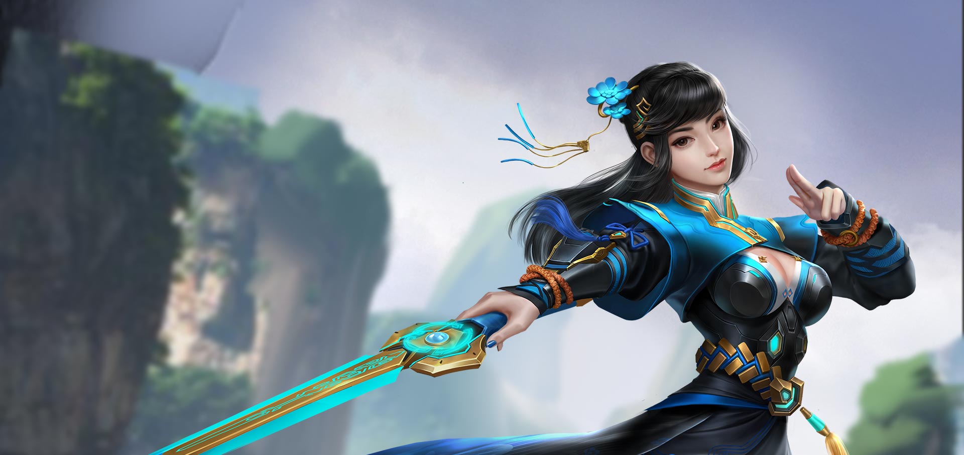 《魂斗罗:归来》墨雪-夜剑霜寒皮肤图鉴(图文)